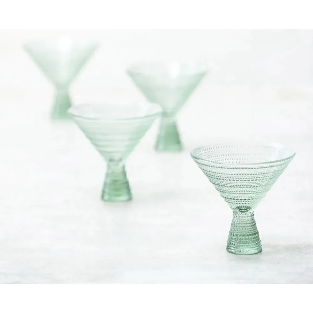 FORTESSA Jupiter Martini Glass Set of 2 in Sage NEW